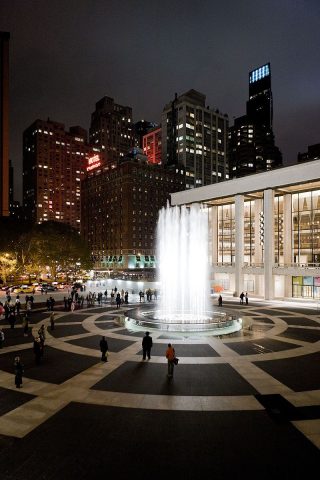 Lincoln Center Public Spaces & Fountain, New York - Diller Scofidio ...