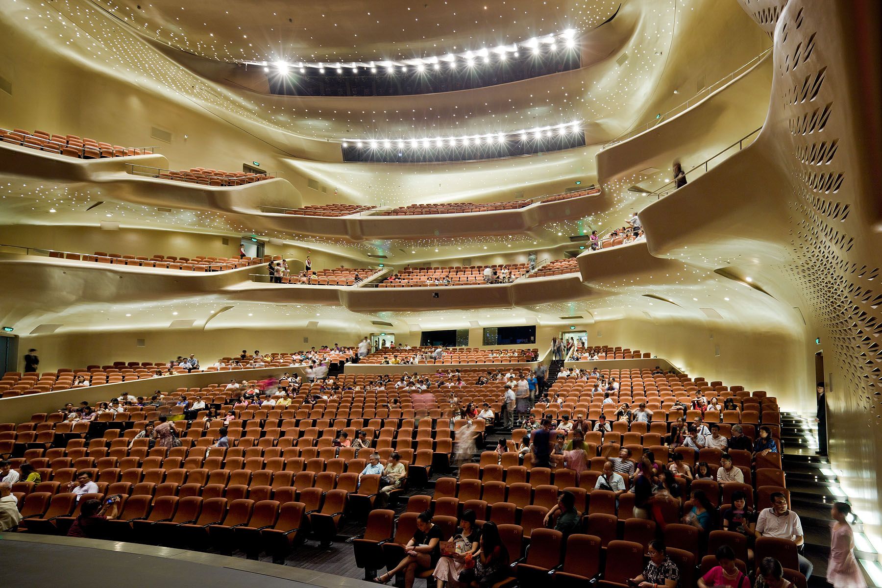Guangzhou Opera House, Guangzhou China – Zaha Hadid Architects – Iwan Baan