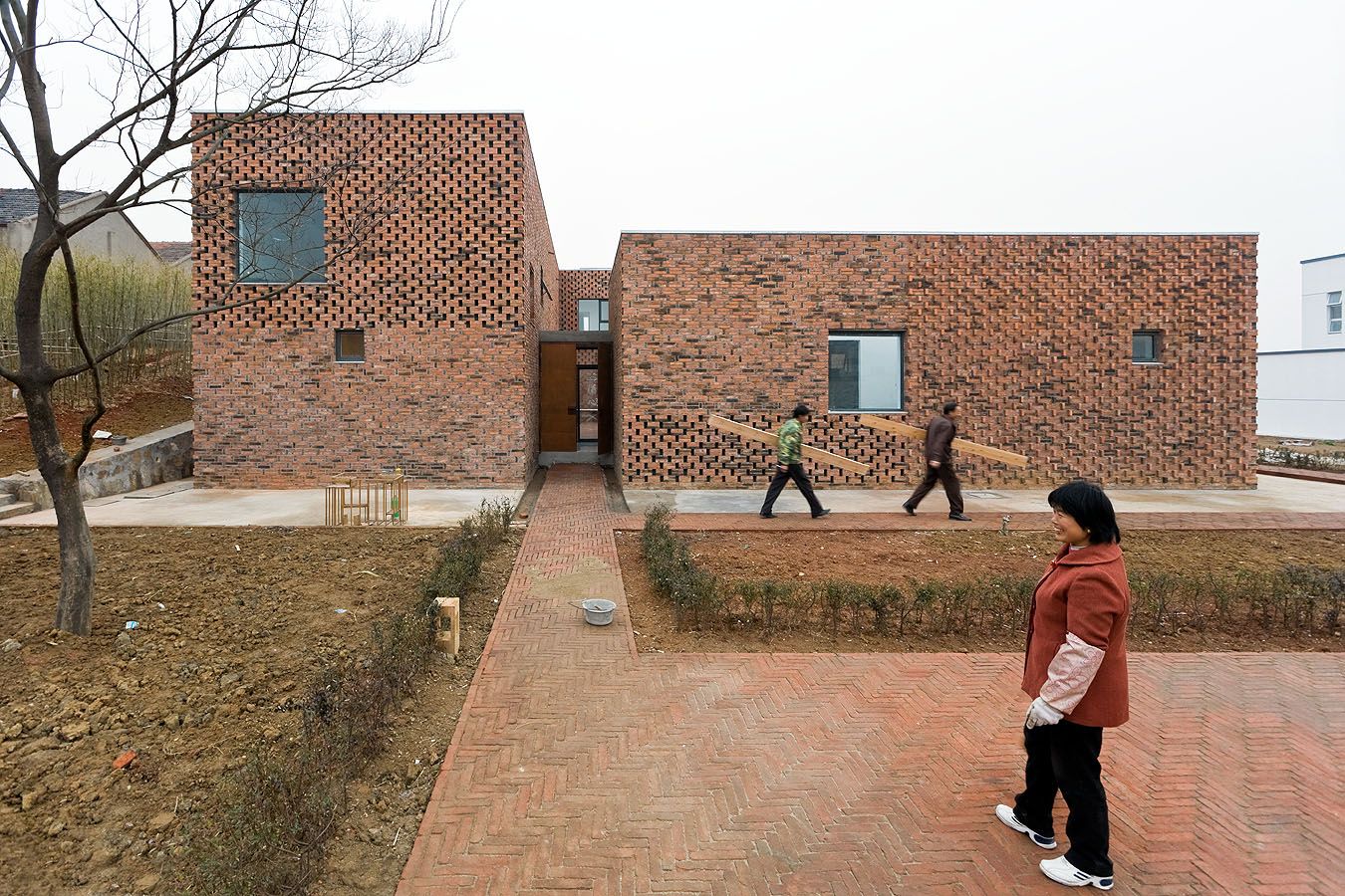 Brick House, Nanjing China – Zhang Lei Architect